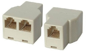 InLine Répartiteur modulaire 1x RJ12 - 2x RJ12 (69999B)
