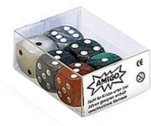 Dice Pack Of 6 Mixed