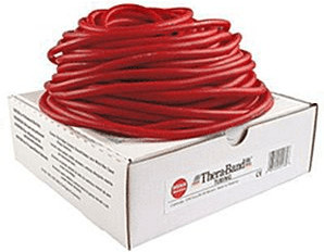 Thera Band Tubing 30,5 m Medium rouge