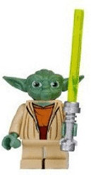 LEGO Star Wars Clone Wars Yoda with Lightsaber