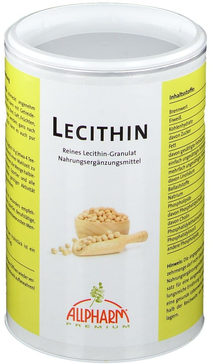 Allpharm Lecithin Granulat (400 g) ab 13,01 € Preisvergleich bei