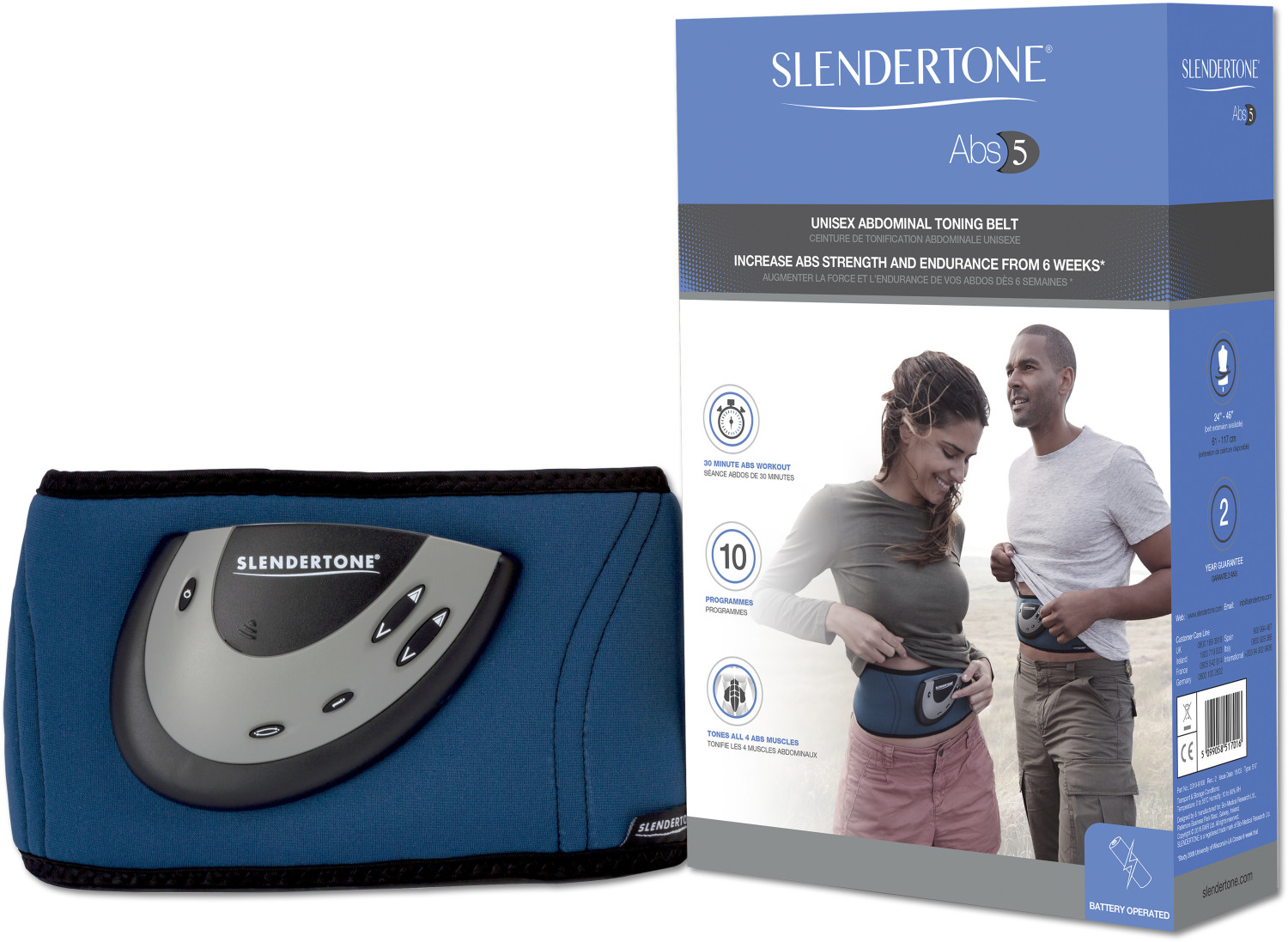 Slendertone Ceinture Abdos Abs5 (Homme)