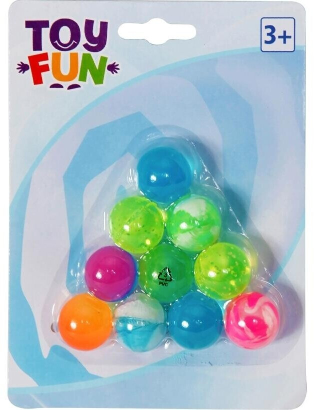 The Toy Company 14 balles rebondissantes