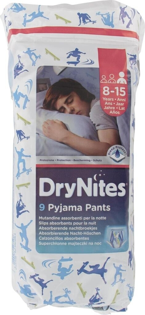 Huggies DryNites garçon 8-15 ans 9 couches