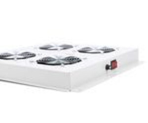Digitus DN-19 Panneau De Ventilation Pour Racks - 2 Ventilateurs - Thermostat Réglable - Compatible Armoires Réseau Et Serveurs