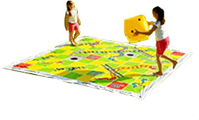 Traditional Garden Games Giant Garden Snakes and ladders