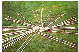 Traditional Garden Games Mikado pour jardin