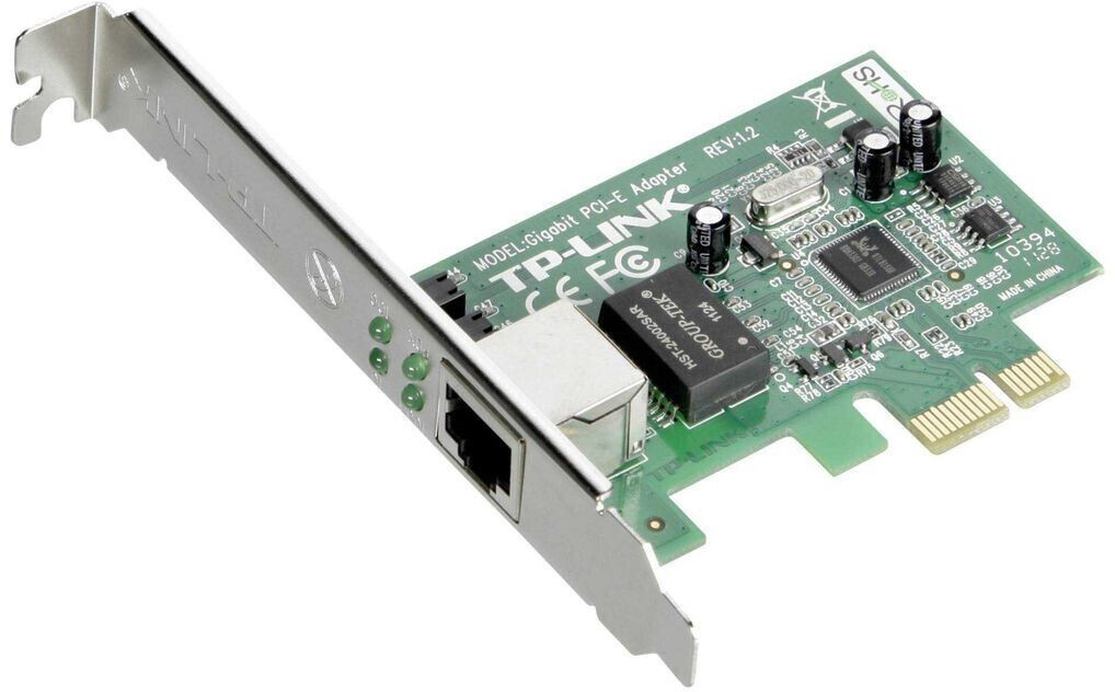 TPLink Carte Réseau TG-3468 PCI Express Gigabit Ethernet , Adaptateur  réseau Noir à prix pas cher