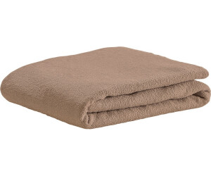 Spannbettlaken Aus 100% Baumwolle Frottee – Beige, Mit Gummizug Für Matratzen Bis 140x200 Cm, OEKO-TEX