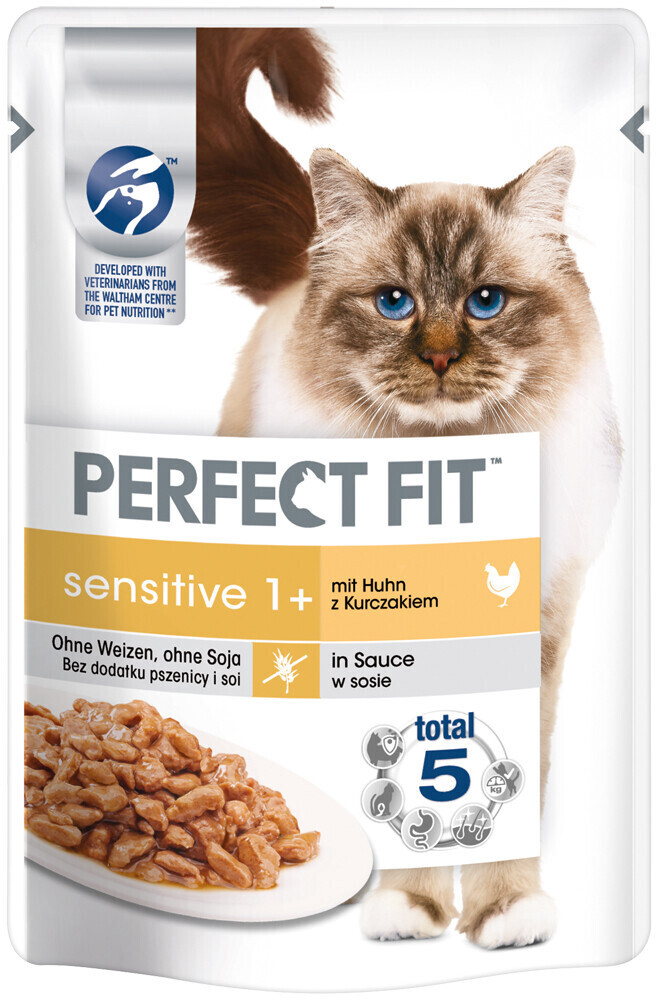 Perfect Fit Cat Sensitive 1+ Wet Food Chicken 85g