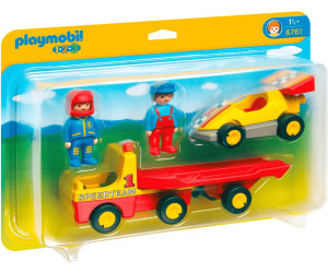 Playmobil Racing Car With Transporter (6761)