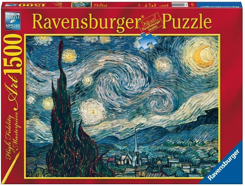 Ravensburger Van Gogh - Notte stellata (1500 pezzi) a € 19,99