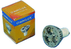 OMNILUX 3 LED 1W GU10 GR KR