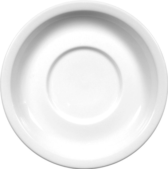 WB Untertasse 17,5cm Weiß - Zu Suppentasse ROUND Von Maxwell & Williams