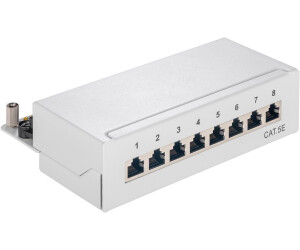 Mcab Patch Panel CAT 5e 8 Port STP