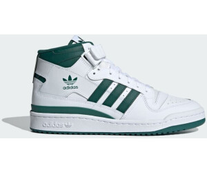 Adidas forum mid white green sale