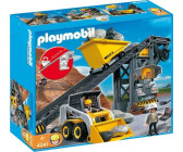 Playmobil City Action 4043 pas cher, Cabane de chantier transportable