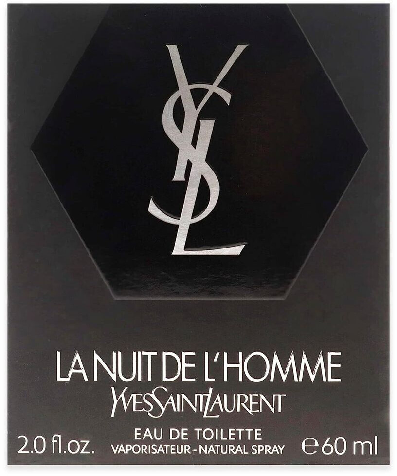 Yves Saint Laurent La Nuit De L'Homme Eau de Toilette (60ml) ab 48,43 € |  Preisvergleich bei idealo.de