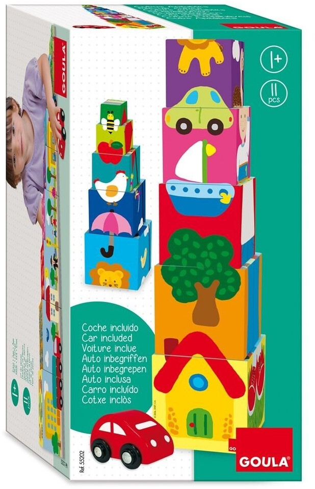 Jumbo Cubes empilables Voiture (18014)