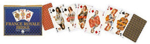 Coffret cartes Bridge France Royale