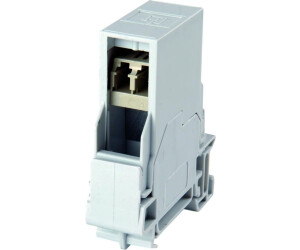 Telegärtner STX Tragschienen-Verbinder LC Duplex Kupplung Multimode