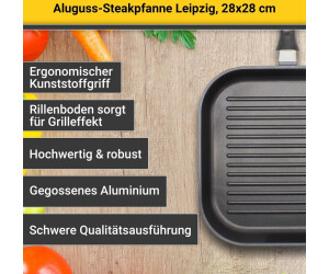 Krüger Leipzig Steak-Pfanne 28 x ab 21,80 Preisvergleich € cm | 28 bei