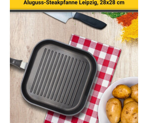 Krüger Leipzig Steak-Pfanne 28 x 28 € 21,80 cm Preisvergleich bei ab 