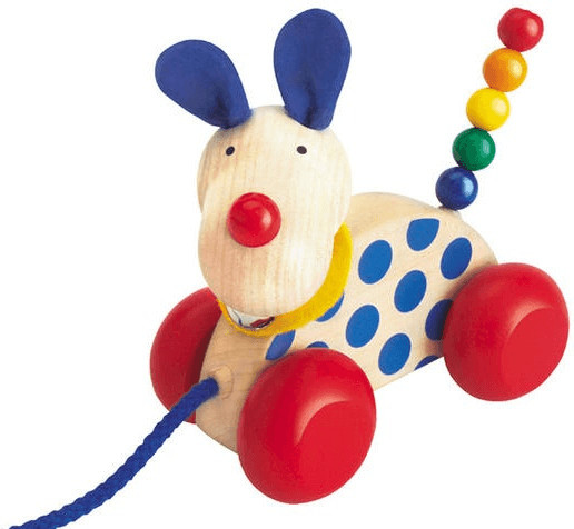 Selecta Jouet à tirer - Chien Nico