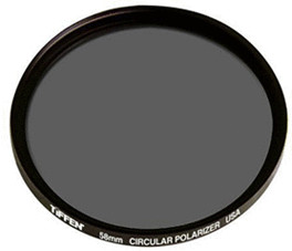 Tiffen Filtre polarisant circulaire pour appareil photo 58 mm