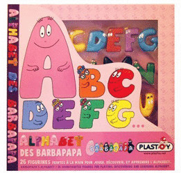Plastoy L'alphabet des Barbapapa