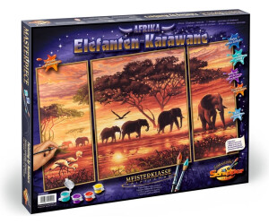 Afrikanische Impression MnZ Serie Malen nach Zahlen Premium von Ravensburger