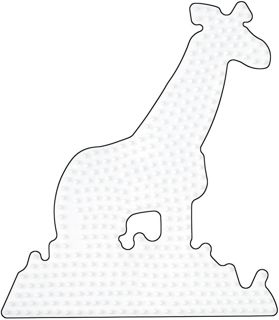 Hama MIDI - Plaque blanche - Girafe (292)