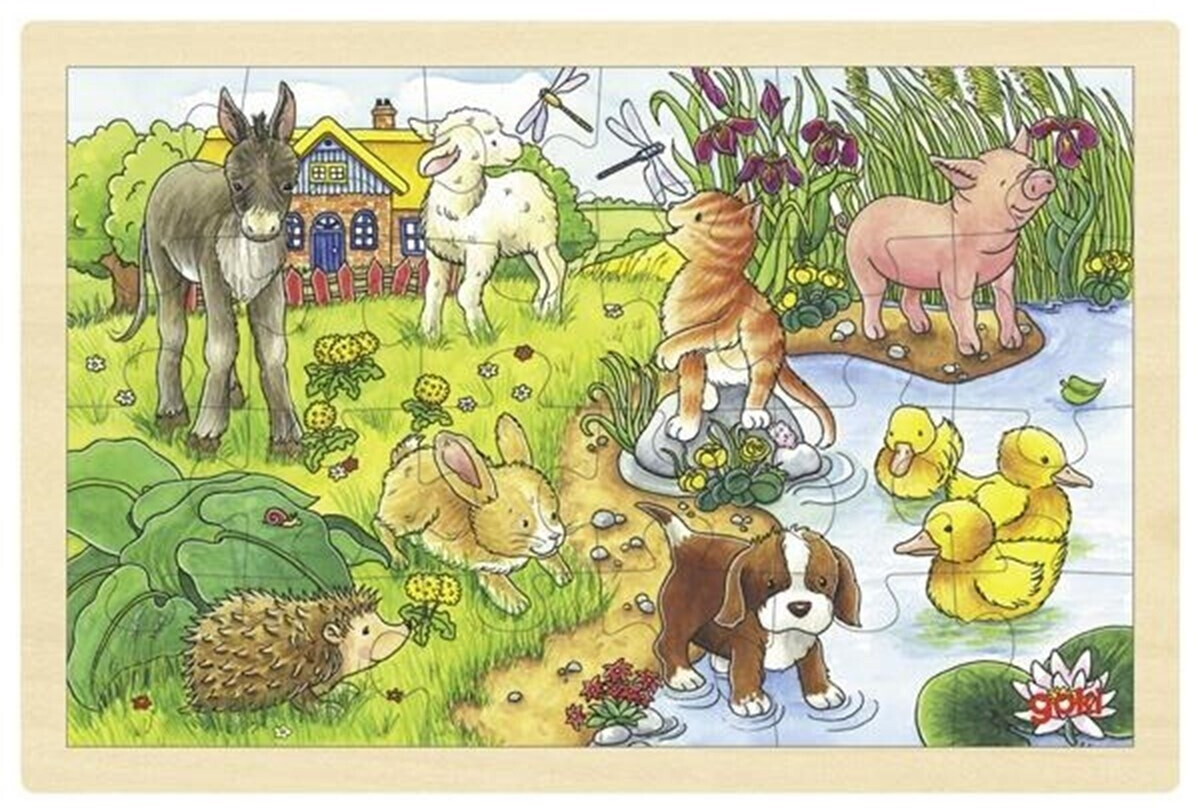 Goki Bébés animaux (24 pièces)