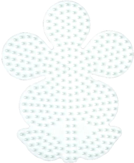 Hama MIDI - Plaque couleur - Fleur - Jaune (299-03)