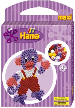 Hama MAXI - Boîte à thème - Singe (8763)