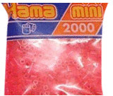 Hama MINI - 2 000 perles en sachet - Fuchsia (501-32)