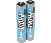 Cellonic® 4 Piles rechargeables AAA - 1000mAh - préchargées, durables - 4x  Accus Micro, R03, LR03, HR03 batteries