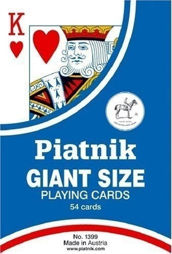 Cartes à jouer - jeu géant