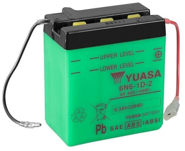 Yuasa 6 V 6Ah 6N6-1D-2