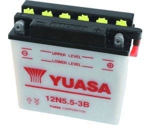 trocken Batterie für Yamaha RD 250 1A2 1978 YUASA 12N5.5A-3B offen