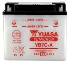 Batterie YUASA 12V 7 Ah pour voiture et moto électrique enfant