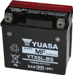 Batería moto YUASA YTX5L-BS - Norauto