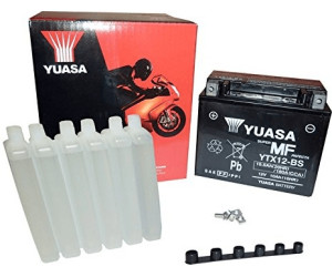 Batería moto YUASA YTX12-BS 12V 10Ah AGM │ YTX12-BS - Sin