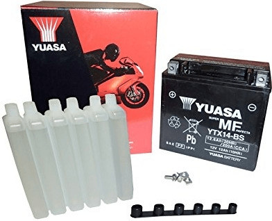 Batterie moto YB12A-A 12V / 12Ah - Cdiscount Auto
