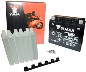 Batterie moto YUASA YTX20L-BS 12V 18AH