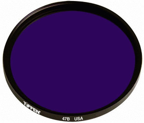 Tiffen 7747B 77mm Blue 47B Filter