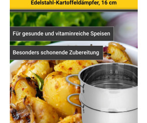 Krüger Kartoffeldämpfer Preisvergleich / € bei 16 Biodünster cm 23,93 | ab