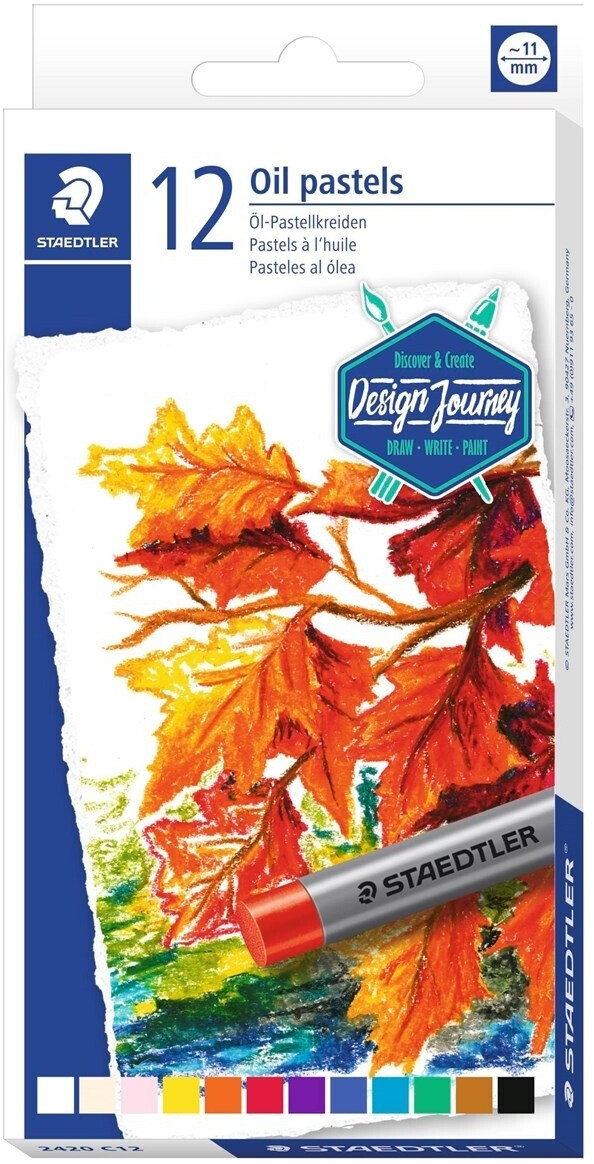 Staedtler Pastel à l'huile Karat - étui en carton de 12