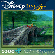 Jumbo Disney Fine Art - Fishing with Friends