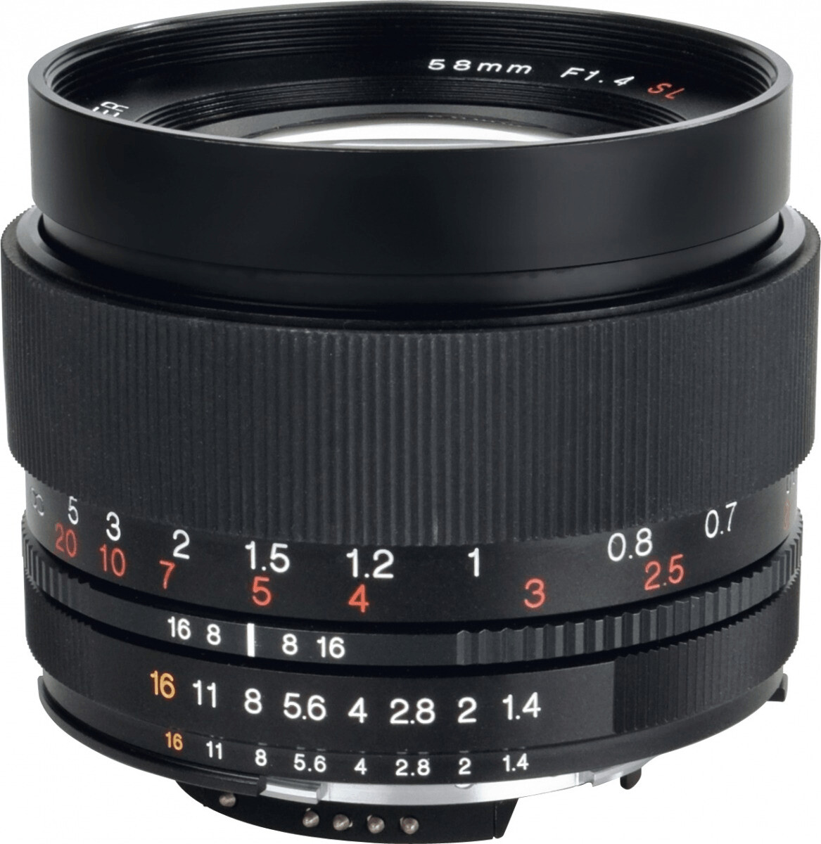 Voigtländer 58mm f1.4 Nokton SL II [Nikon] black